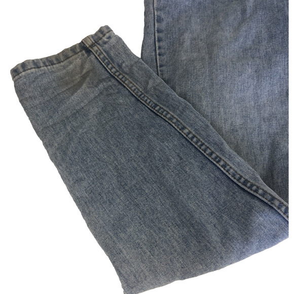 Vintage 80s Women's Jordache Mom Jeans 26x29 High Waist Tapered Leg Blue Denim - Picture 7 of 11